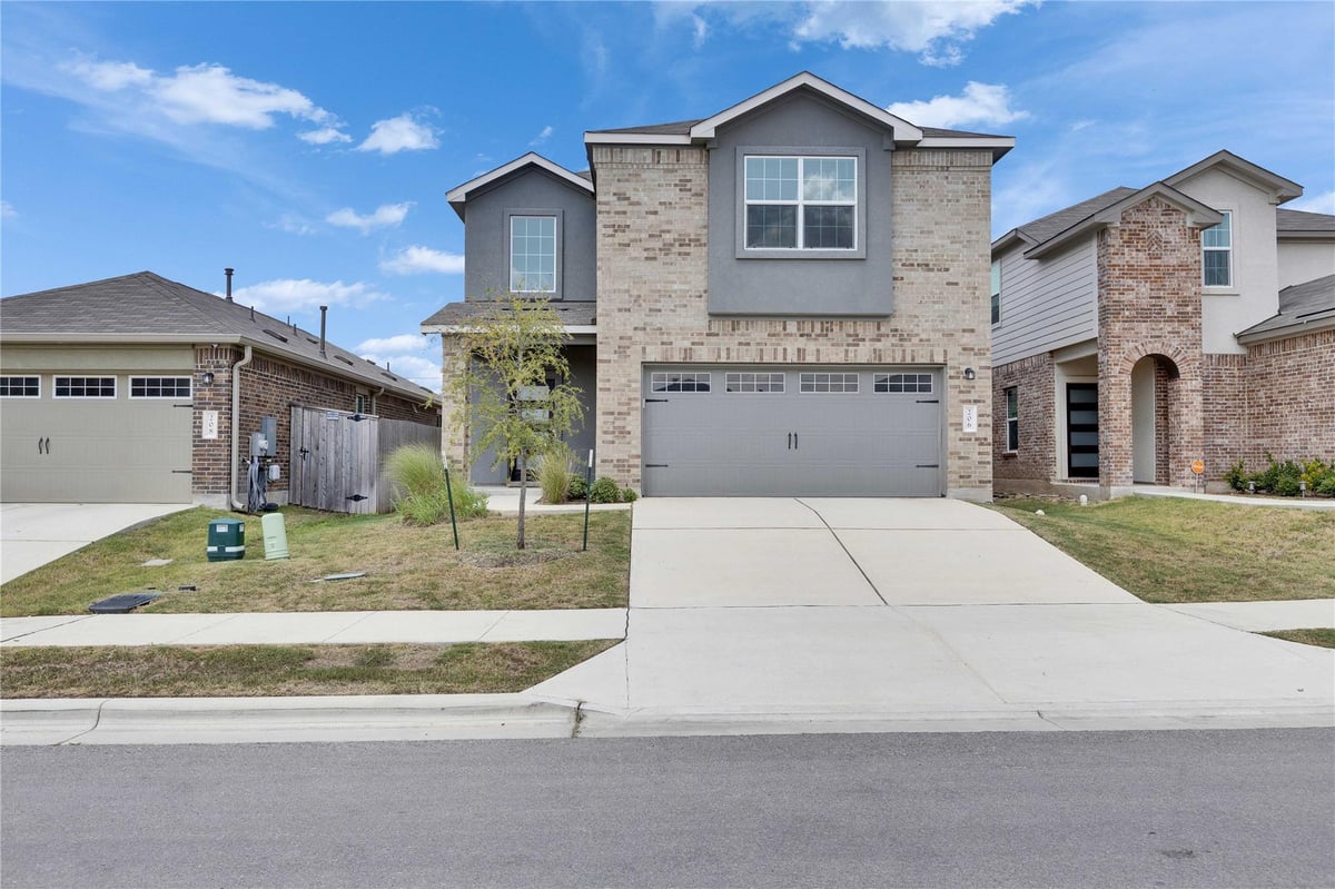View 206 Canley Loop in Cotton Brook 206 Canley Loop - front exterior - Luxury home in Cotton Brook, Hutto, TX