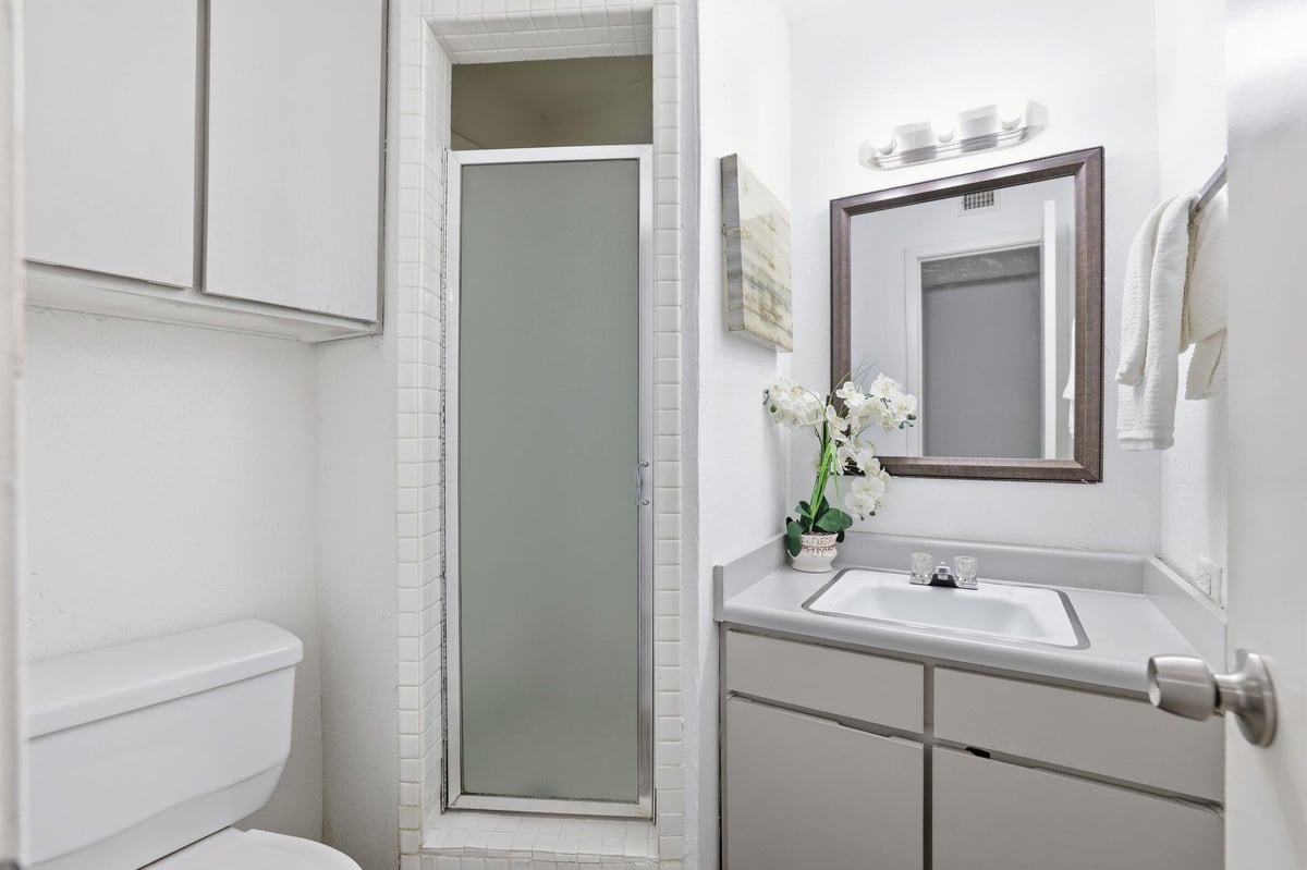 Bathroom - 101 E 33rd St Unit #206 Bathroom at 101 E 33rd St Unit #206 - 3 bed 2 bath home
