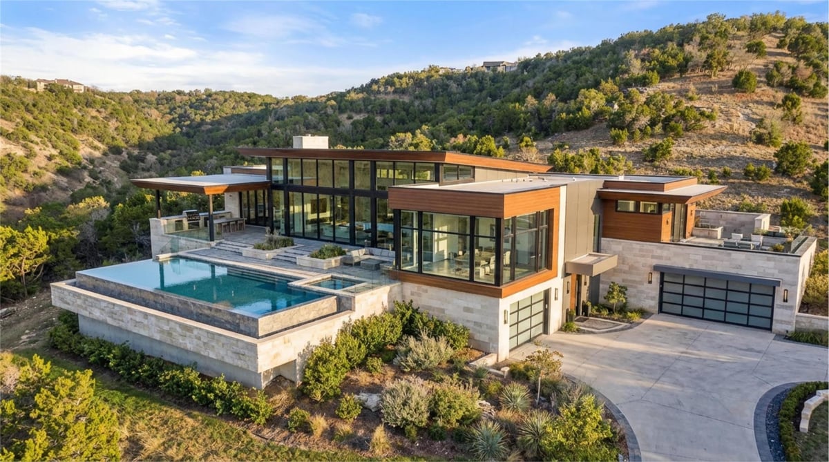 View 20640 Moreh Peak PASS in Preservation Ranch 20640 Moreh Peak PASS - aerial view with Lot 18 Moreh Peak Pass in Austin - Luxury lot in Preservation Ranch, Austin, TX