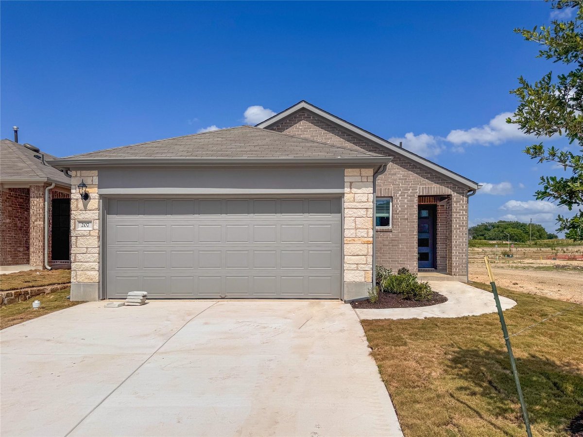 View 207 Bayou Mint BLVD in Sunfield 207 Bayou Mint BLVD - front exterior - Luxury home in Sunfield, Buda, TX
