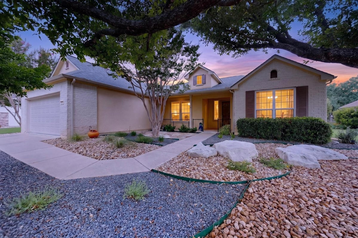 View 207 Red Poppy TRL in Sun City Georgetown Ph 02 Neighborhood 10 Pud 207 Red Poppy TRL - front exterior - Luxury home in Sun City Georgetown Ph 02 Neighborhood 10 Pud, Georgetown, TX