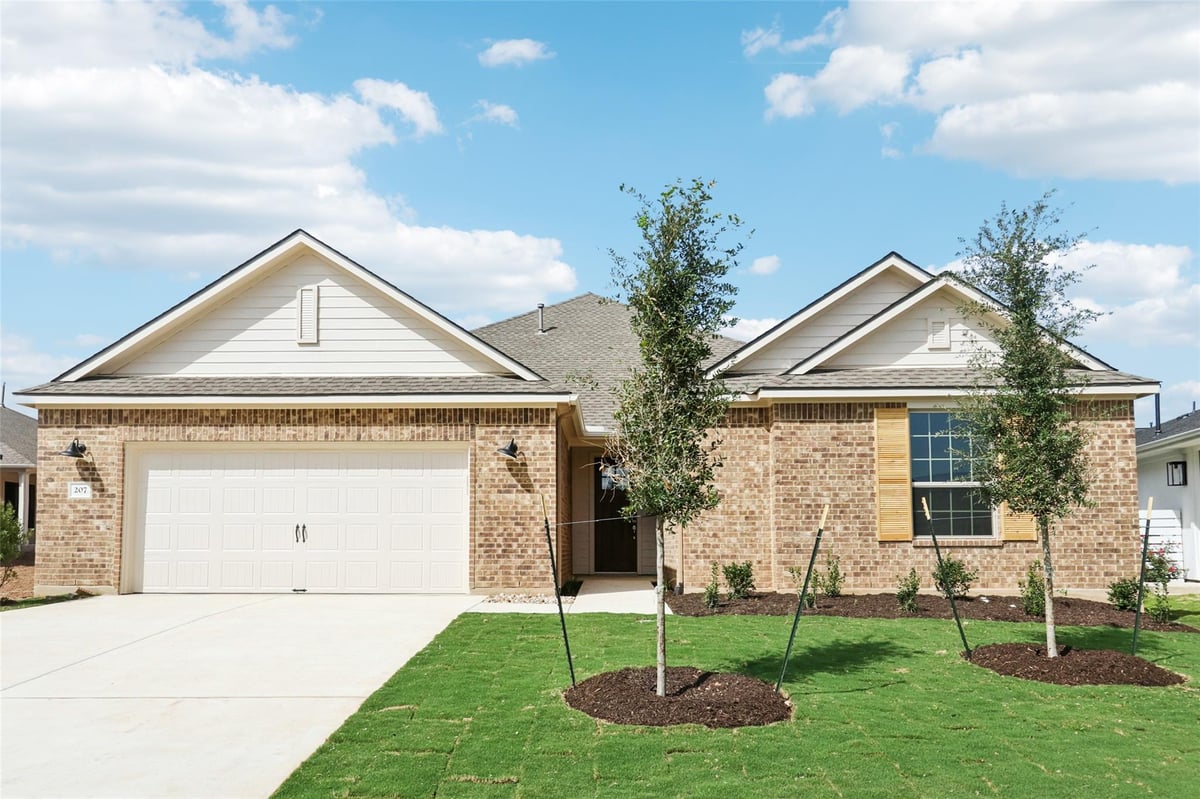 View 207 Sprinting Peak Dr in Kissing Tree 207 Sprinting Peak Dr - front exterior - Luxury home in Kissing Tree, San Marcos, TX