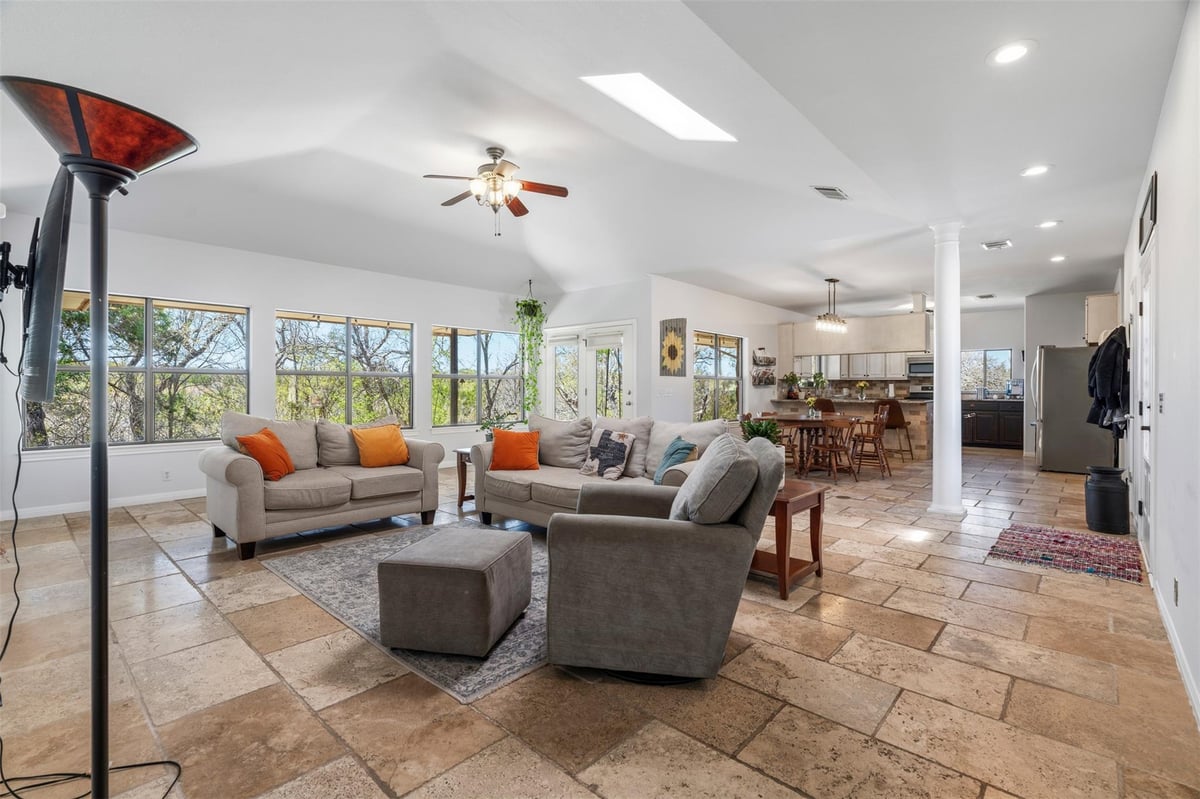 Living area at 208 Amandas Way - 3 bed 2 bath home