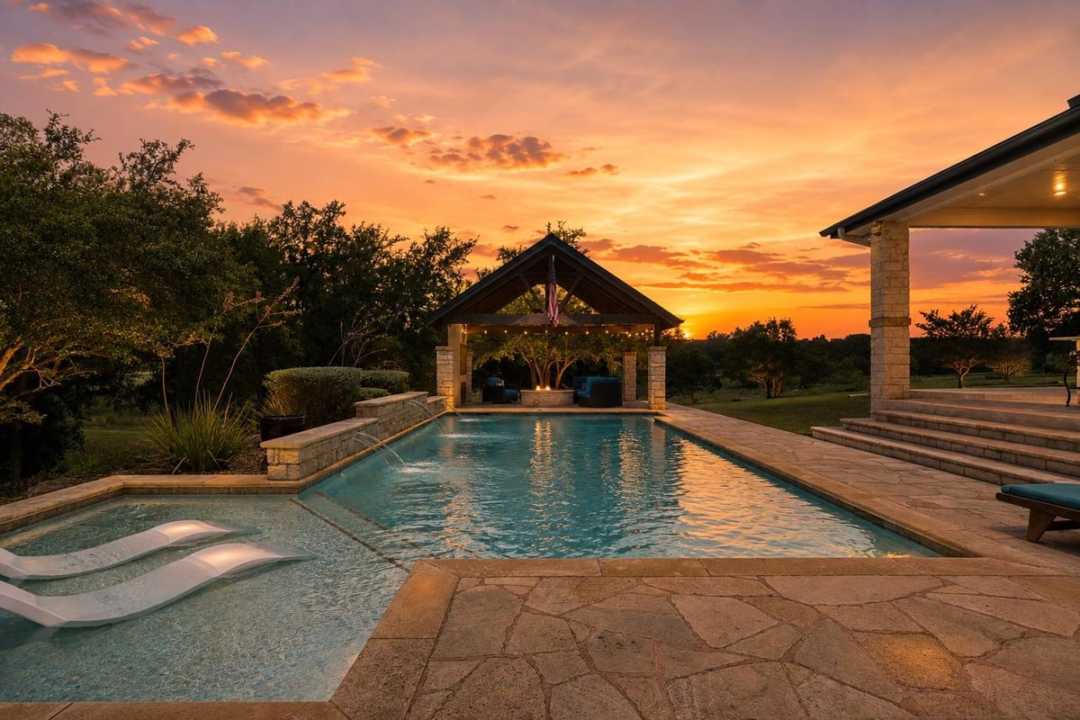 View 208 Hacienda PL in Dos Lagos Sub 208 Hacienda PL - property photo 1 - Luxury home in Dos Lagos Sub, Dripping Springs, TX