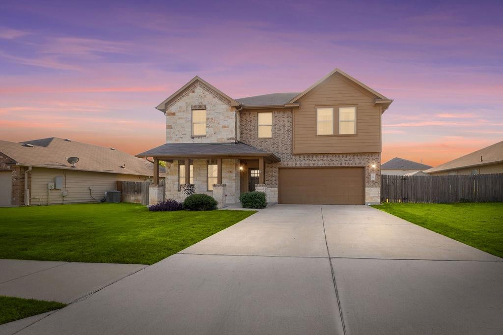 View 209 Anderson ST in Hutto Square Sec 4 209 Anderson ST - front exterior - Luxury home in Hutto Square Sec 4, Hutto, TX