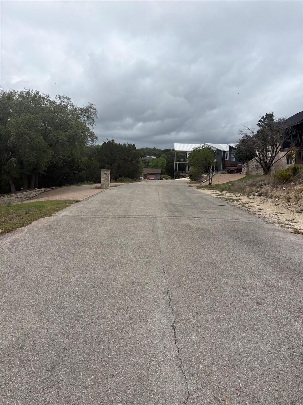 View 20907 Magellan Cv in Highland Lake Estates 20907 Magellan Cv - front exterior - Luxury lot in Highland Lake Estates, Lago Vista, TX