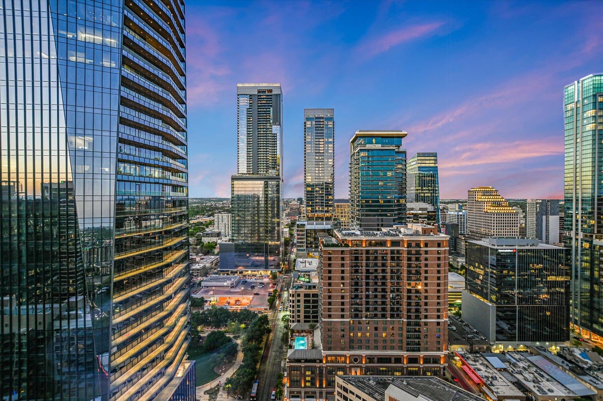 210 Lavaca St Unit #3108 - front exterior - Luxury home in Condo, Austin, TX