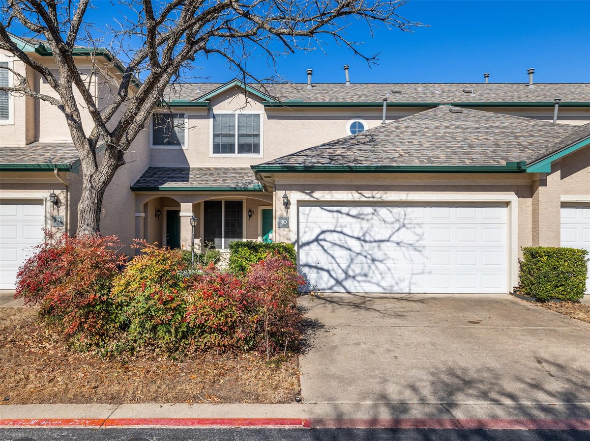 View 2100 Pipers Field Dr Unit #30 in Marbella Villas Twnhms A Condo 2100 Pipers Field Dr Unit #30 - front exterior - Luxury home in Marbella Villas Twnhms A Condo, Austin, TX