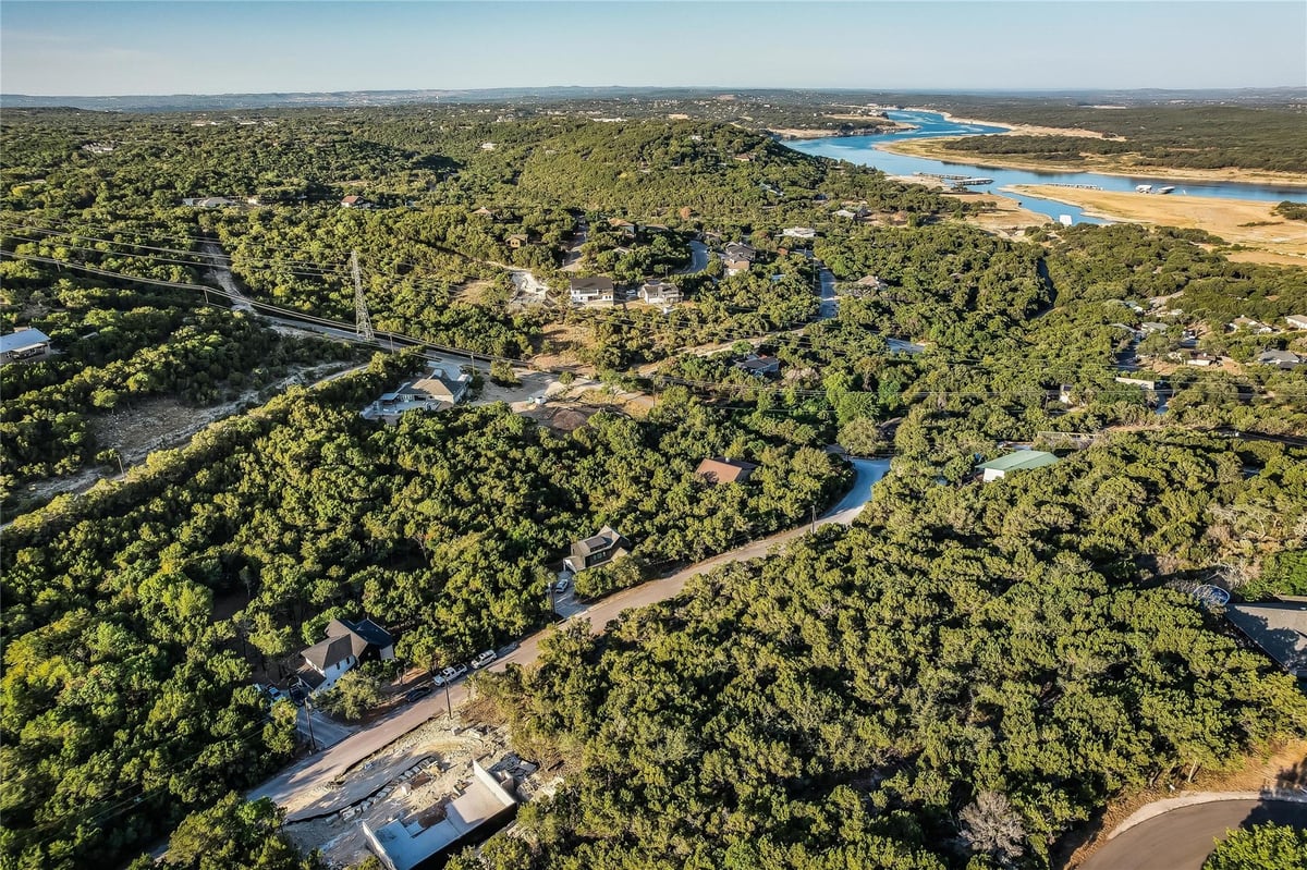 View 21010 Post Oak Dr in Lago Vista Estates Sec 04 21010 Post Oak Dr - front exterior - Luxury lot in Lago Vista Estates Sec 04, Lago Vista, TX