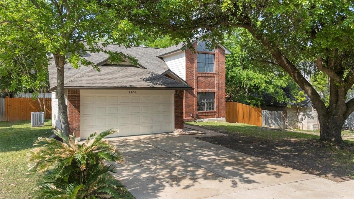 View 2104 Warfield Way in Wells Branch Ph C Sec 01 2104 Warfield Way - front exterior - Luxury home in Wells Branch Ph C Sec 01, Austin, TX