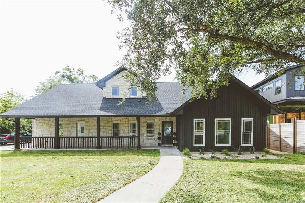 View 2105 Thornton Rd in Fredericksburg Road Acres 2105 Thornton Rd - front exterior - Luxury home in Fredericksburg Road Acres, Austin, TX