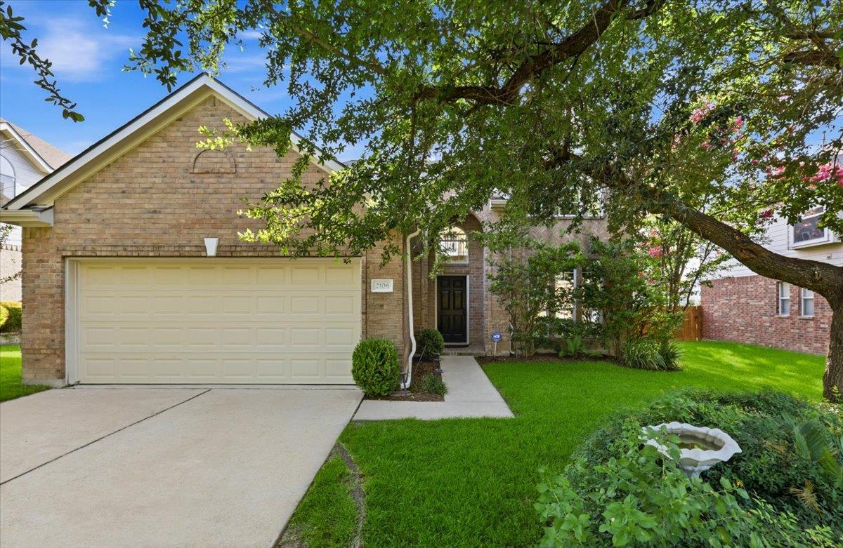 View 2106 Chalk Hill CV in Sonoma Sec 01 2106 Chalk Hill CV - front exterior - Luxury home in Sonoma Sec 01, Round Rock, TX