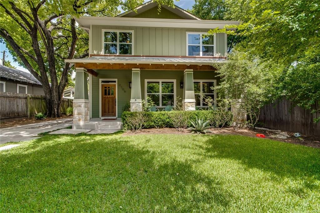 View 2106 Kinney Ave in Zilker 2106 Kinney Ave - front exterior - Luxury home in Zilker, Austin, TX