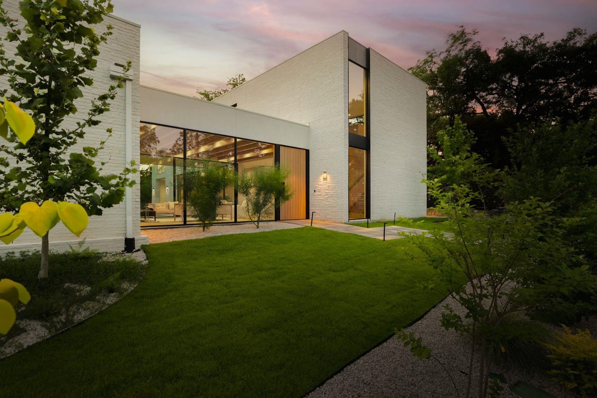 2106 Matthews Dr - front exterior - Luxury home in Laurel Heights, Austin, TX