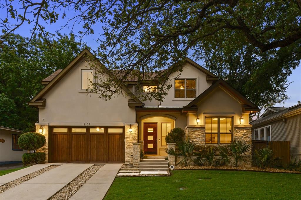 View 2107 Forest Trl in Tarry Town Place 2107 Forest Trl - front exterior - Luxury home in Tarry Town Place, Austin, TX