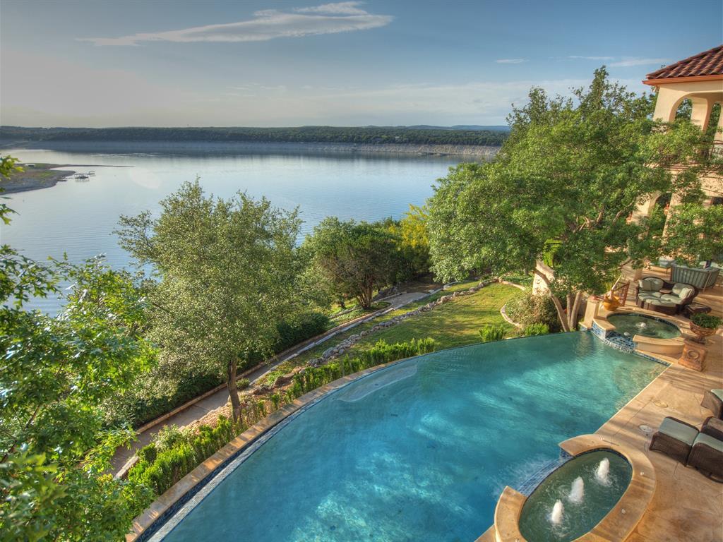View 211 Bella Riva Dr in Costa Bella 211 Bella Riva Dr - front exterior - Luxury home in Costa Bella, Austin, TX