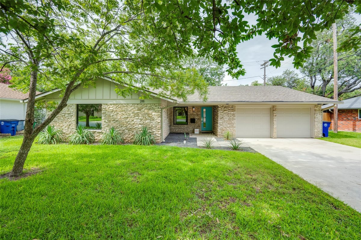 View 2111 Teakwood Dr in Allandale North Sec 02 2111 Teakwood Dr - front exterior - Luxury home in Allandale North Sec 02, Austin, TX
