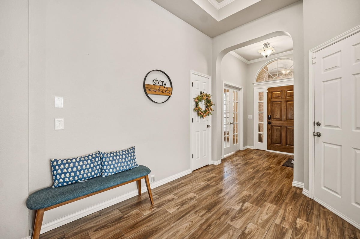 Primary bedroom at 2112 Bandera Path - 3 bed 2 bath home