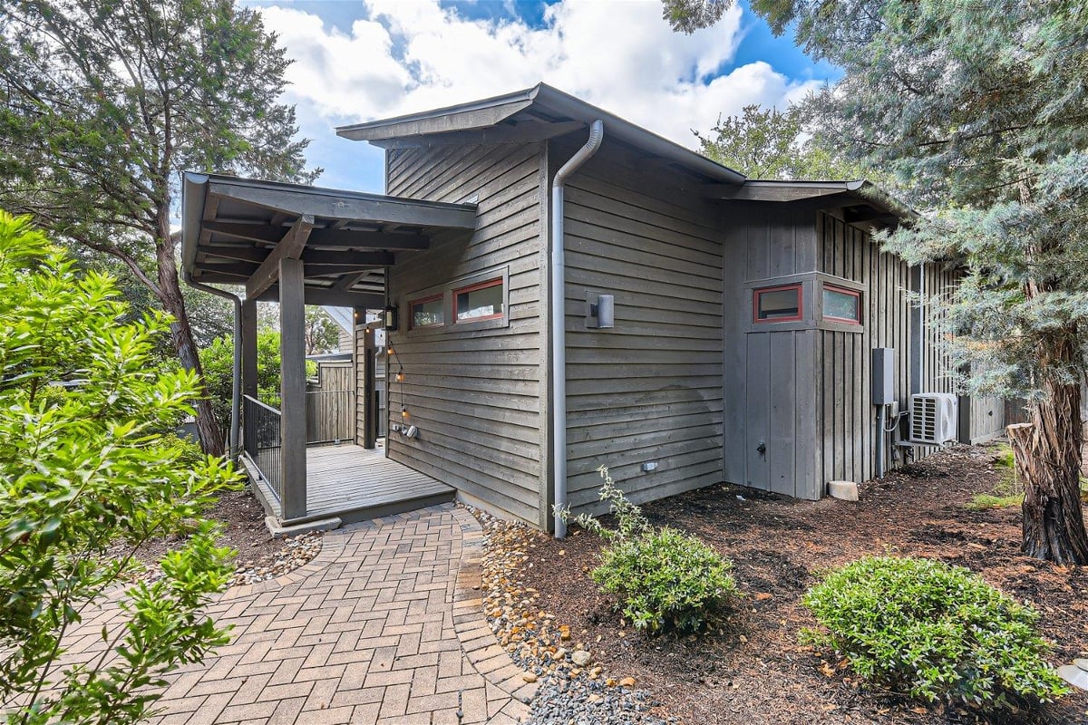 View 2113 Barbaro Way #14 in Cabins/Reserve 2113 Barbaro Way #14 - front exterior - Luxury home in Cabins/Reserve, Spicewood, TX