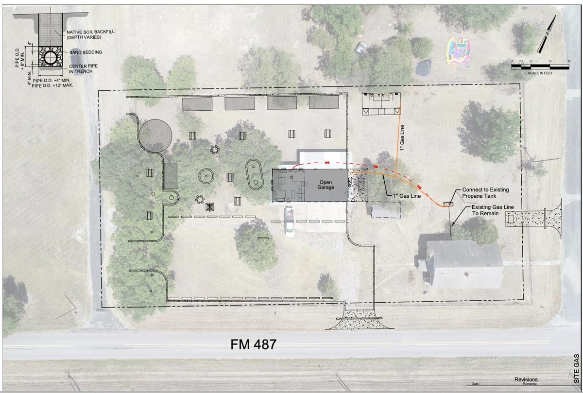 Living area at 212 N 5th St - Jarrell Town, Jarrell, TX