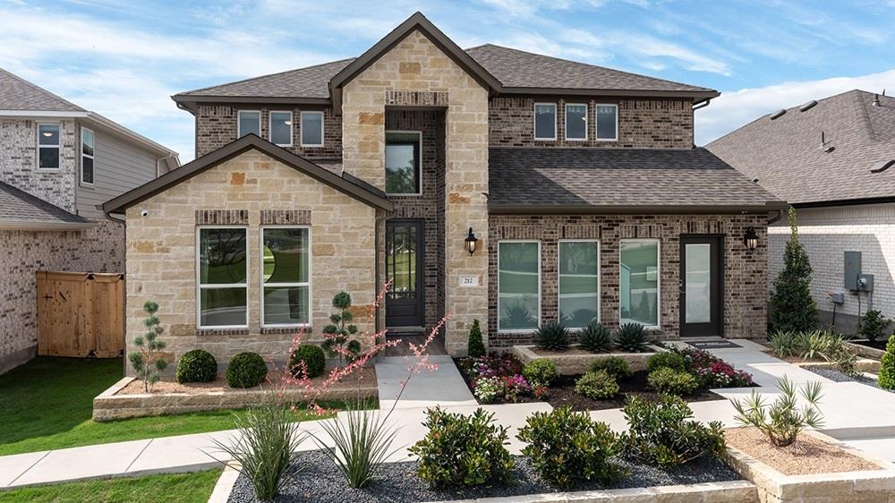 212 Star Rush TRL - front exterior - Luxury home in Nolina, Georgetown, TX