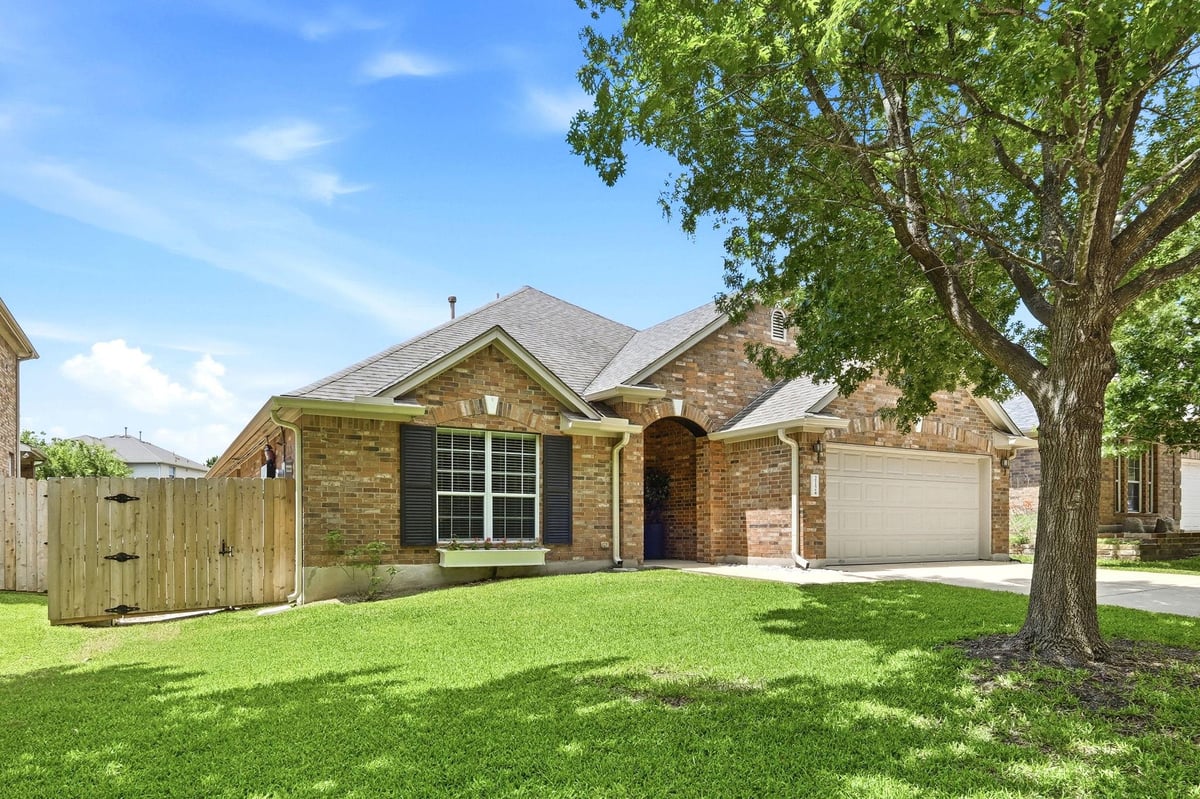 View 212 Tulip Trail BND in Forest Oaks Sec 14 212 Tulip Trail BND - front exterior - Luxury home in Forest Oaks Sec 14, Cedar Park, TX