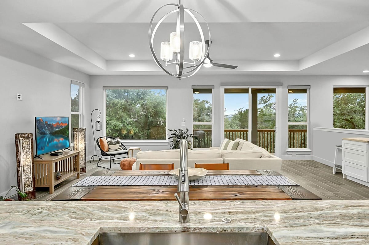 Living area at 21201 Norris Cv - 3 bed 2 bath home