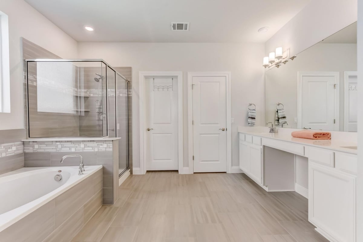 Bathroom at 2121 Prairie Oaks Dr - 4 bed 3 bath home
