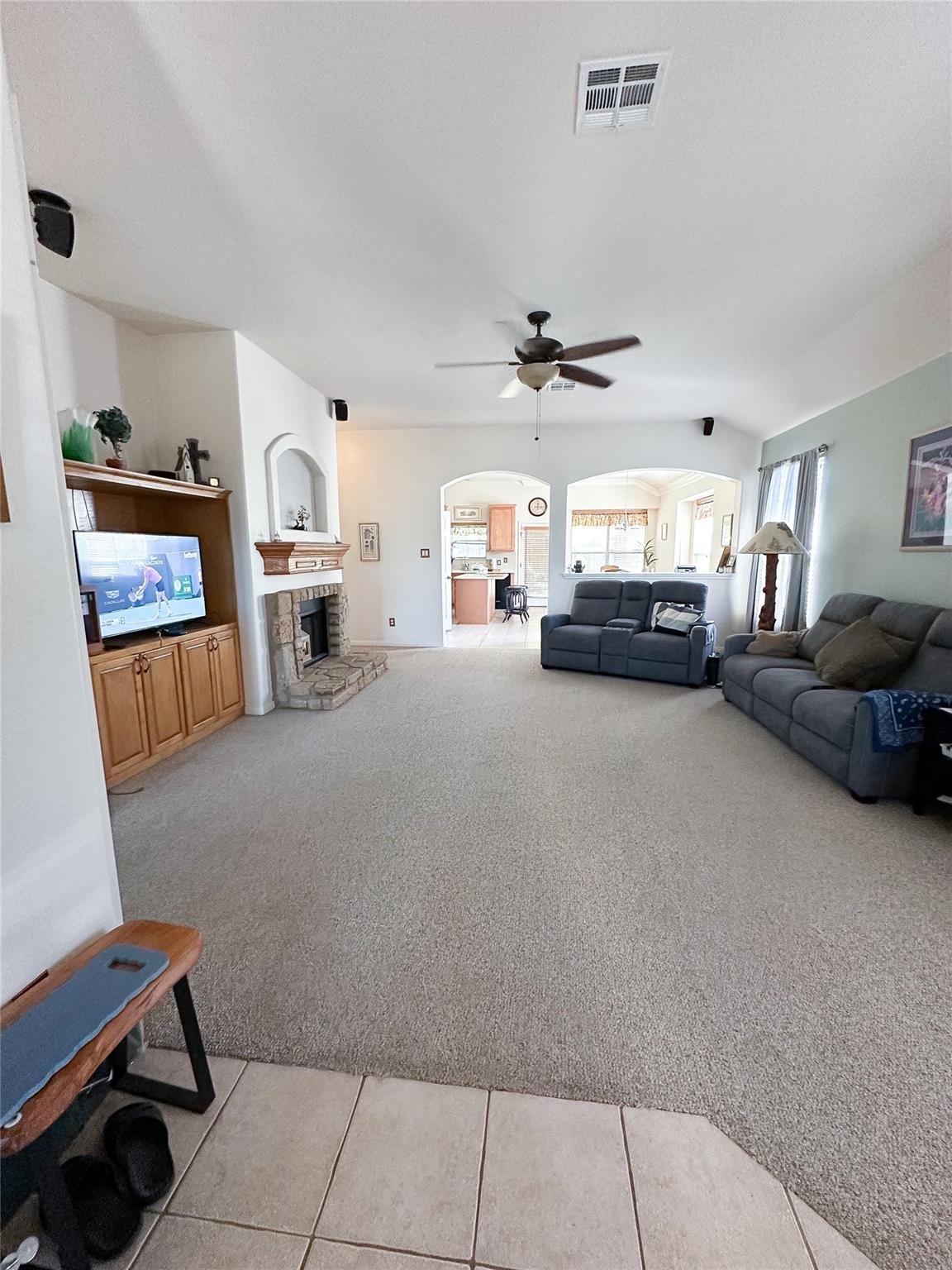Primary bedroom at 2121 Settlers Park Loop - 3 bed 2 bath home