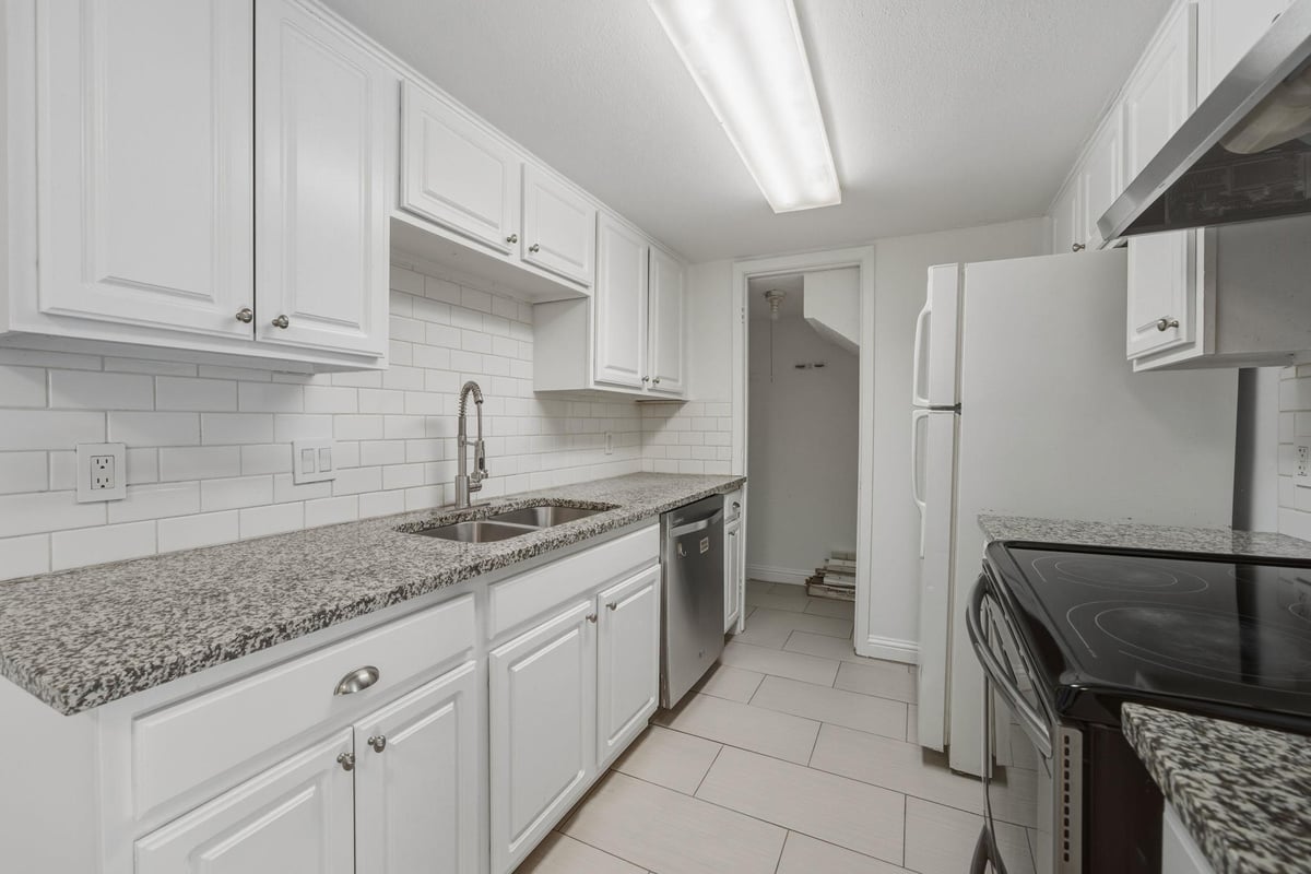 Kitchen at 2124 Burton Dr Unit #125 - 2 bed 1 bath home