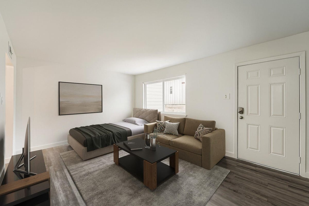 Living area at 2124 Burton Dr Unit #149 - Tollgate Condo Amd, Austin, TX