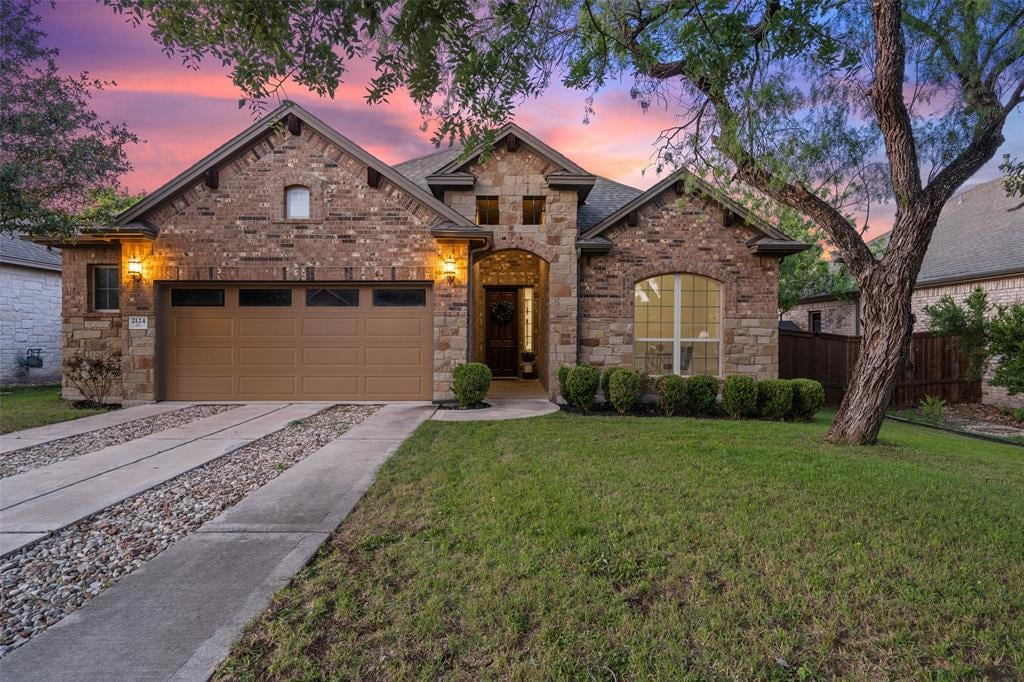 View 2124 Williston Loop in Bridges at Bear Creek 2124 Williston Loop - front exterior - Luxury home in Bridges at Bear Creek, Austin, TX
