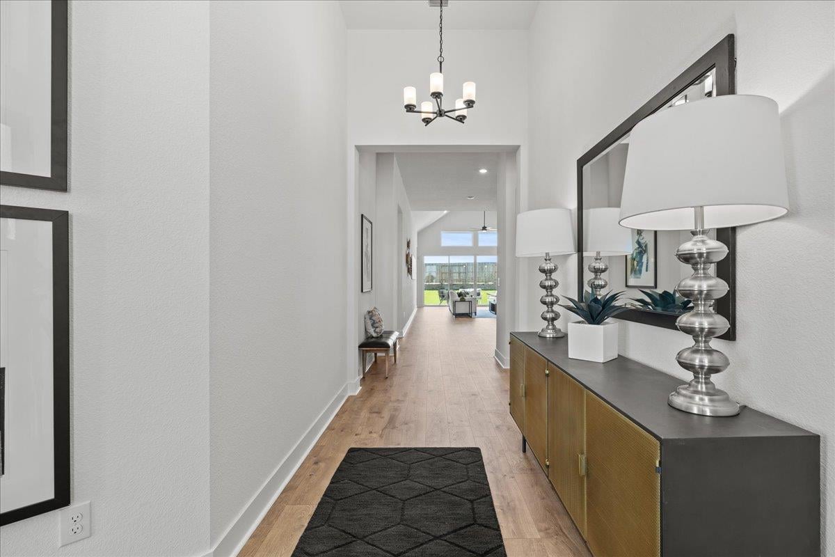 Primary bedroom at 213 Firethorn Rd - 4 bed 3 bath home