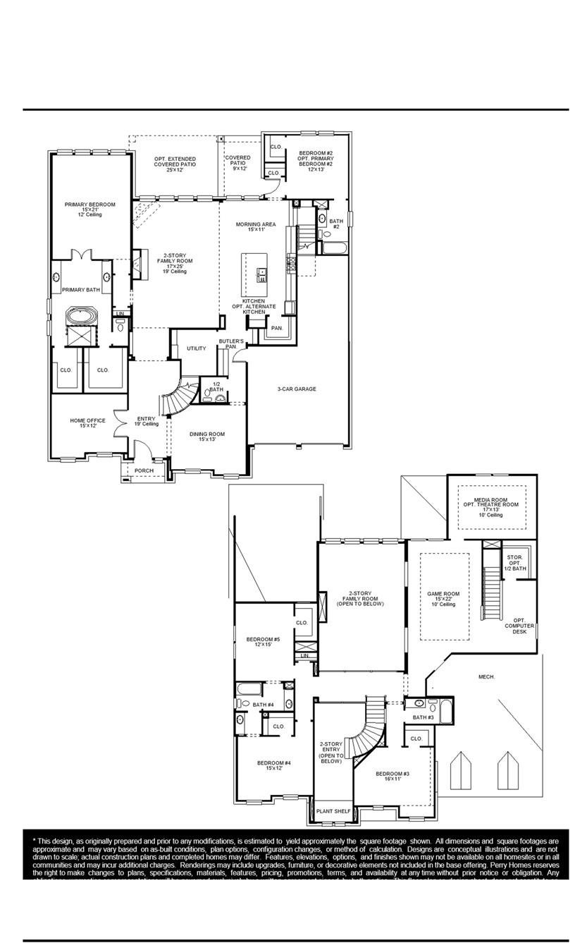 Living area at 213 Jates Field Bnd - 5 bed 4 bath home