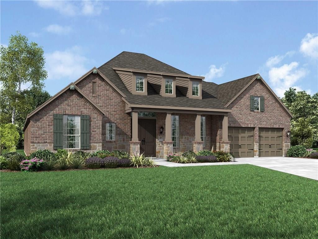 View 213 Rocky Spot Dr in Highpointe 75s 213 Rocky Spot Dr - front exterior - Luxury home in Highpointe 75s, Austin, TX