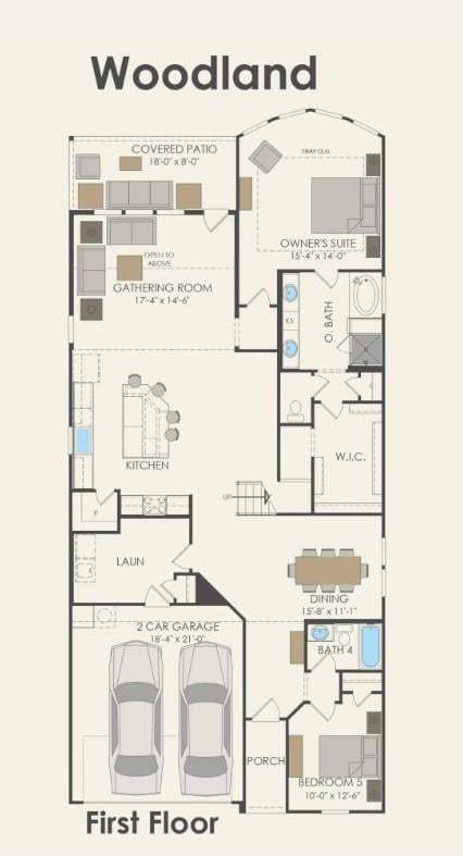 Primary bedroom at 213 Singing Dove Way - 5 bed 4 bath home