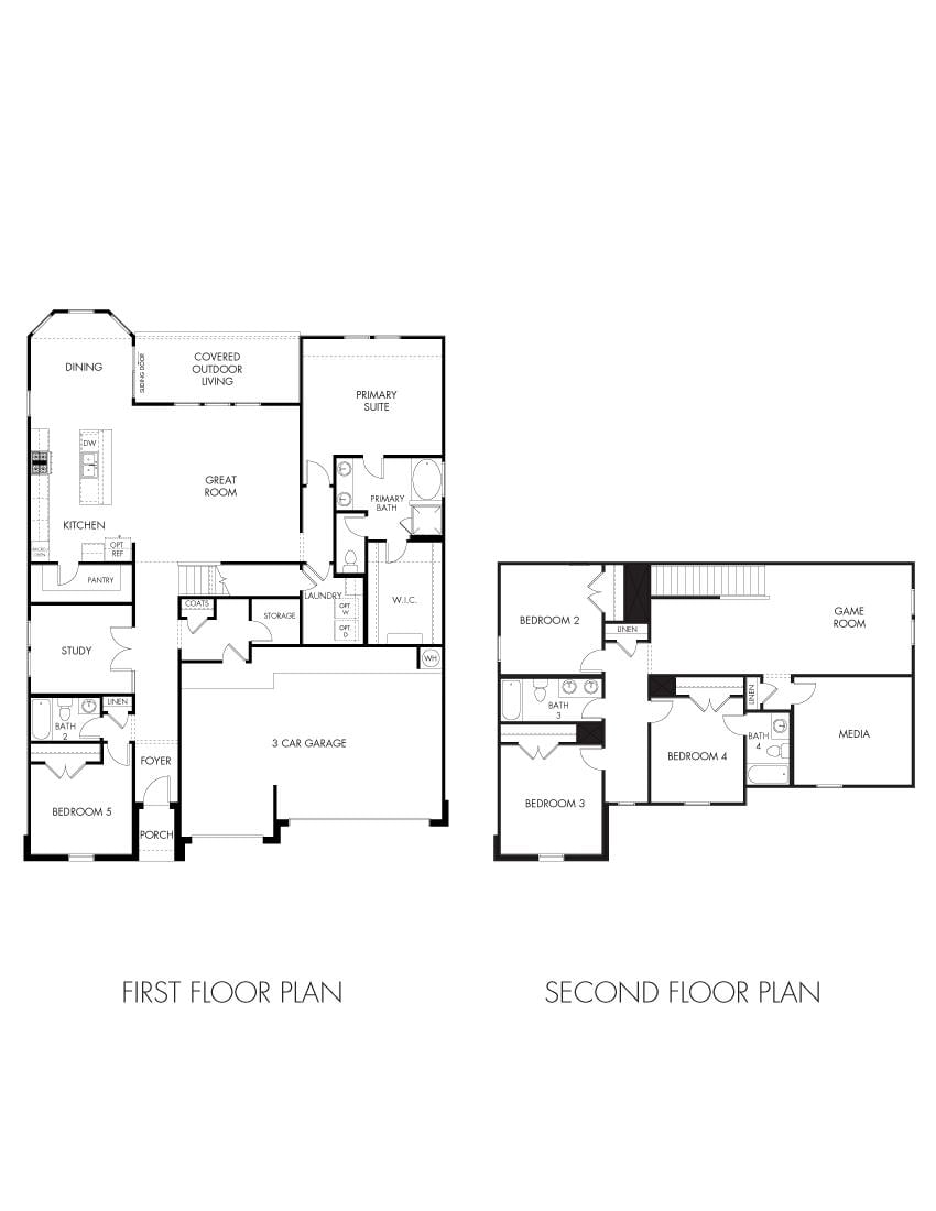 Living area at 214 Cathedral Mountain Dr - 5 bed 4 bath home