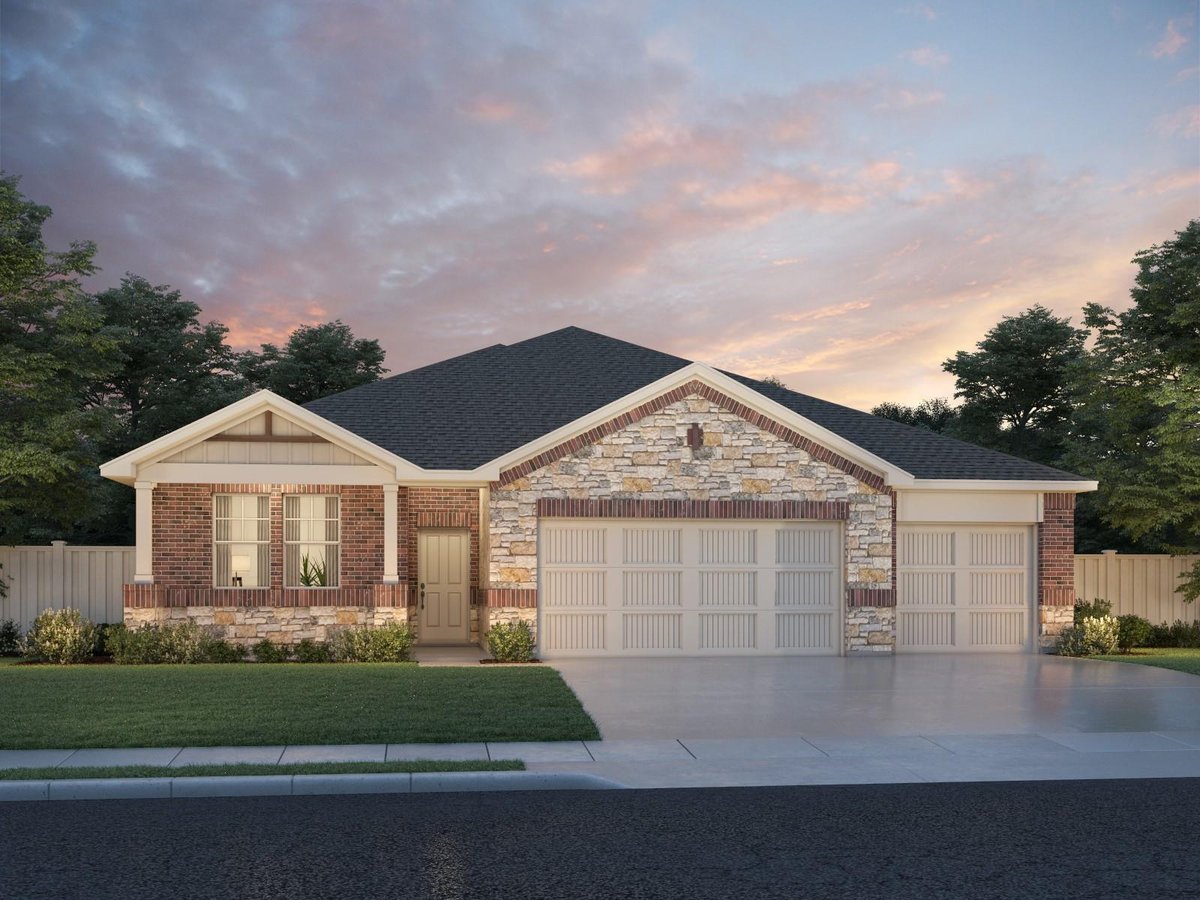 View 214 Divisadero DR in Prairie Winds 214 Divisadero DR - front exterior - Luxury home in Prairie Winds, Hutto, TX