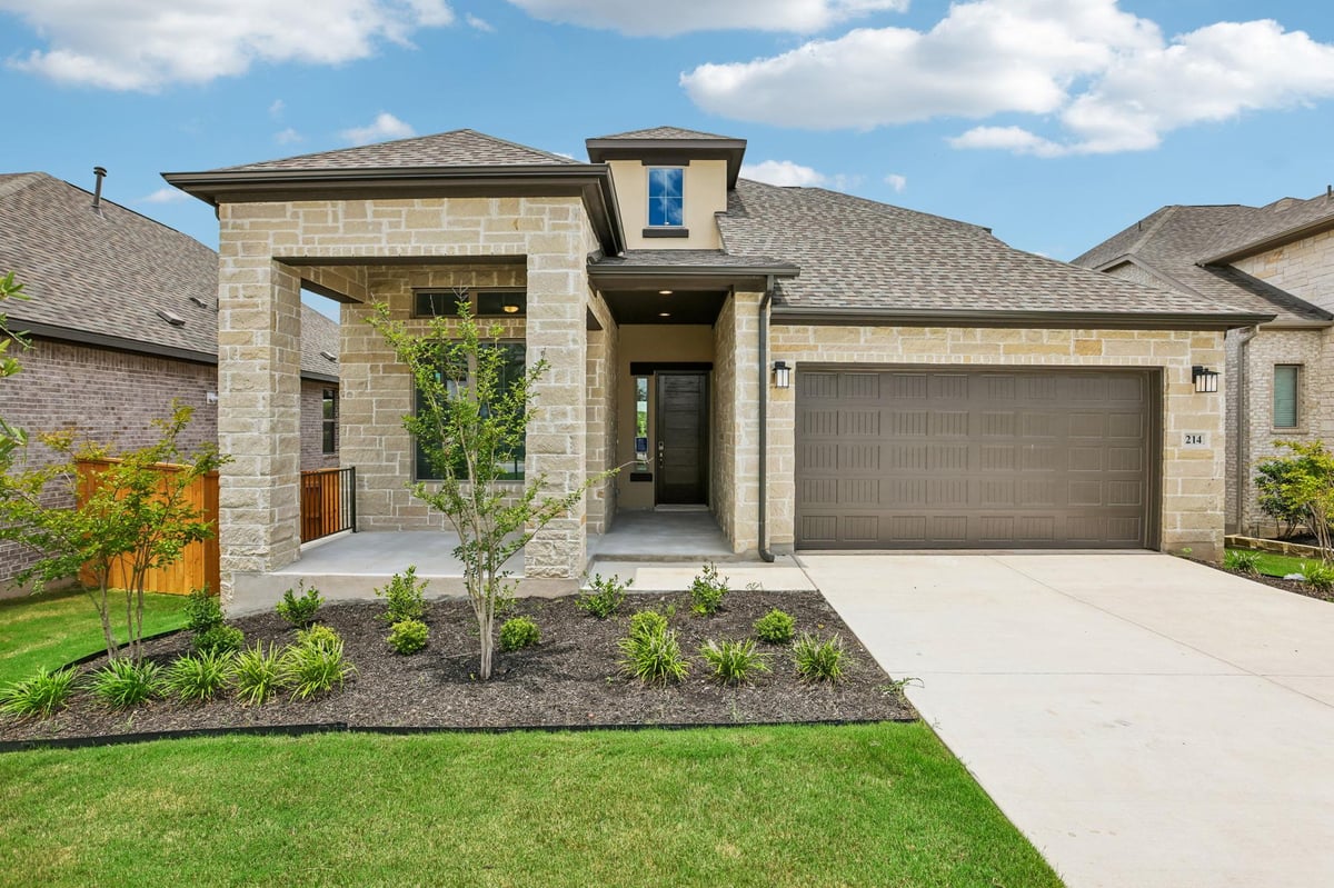 View 214 Prickly Poppy LOOP in 6 Creeks 214 Prickly Poppy LOOP - front exterior - Luxury home in 6 Creeks, Kyle, TX