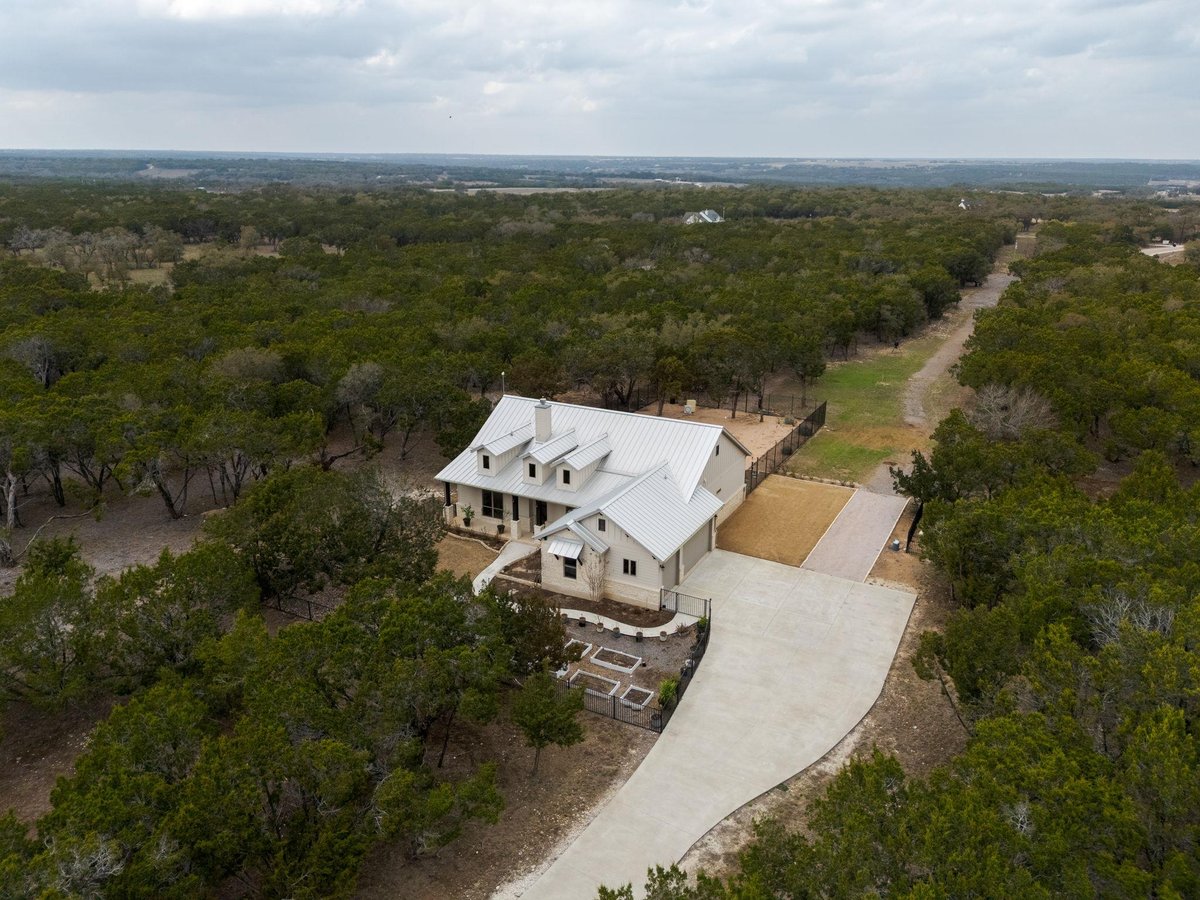 View 2140 Carpenter LOOP in 10 Acres - 7 Creeks Ranch 2140 Carpenter LOOP - front exterior - Luxury home in 10 Acres - 7 Creeks Ranch, Burnet, TX