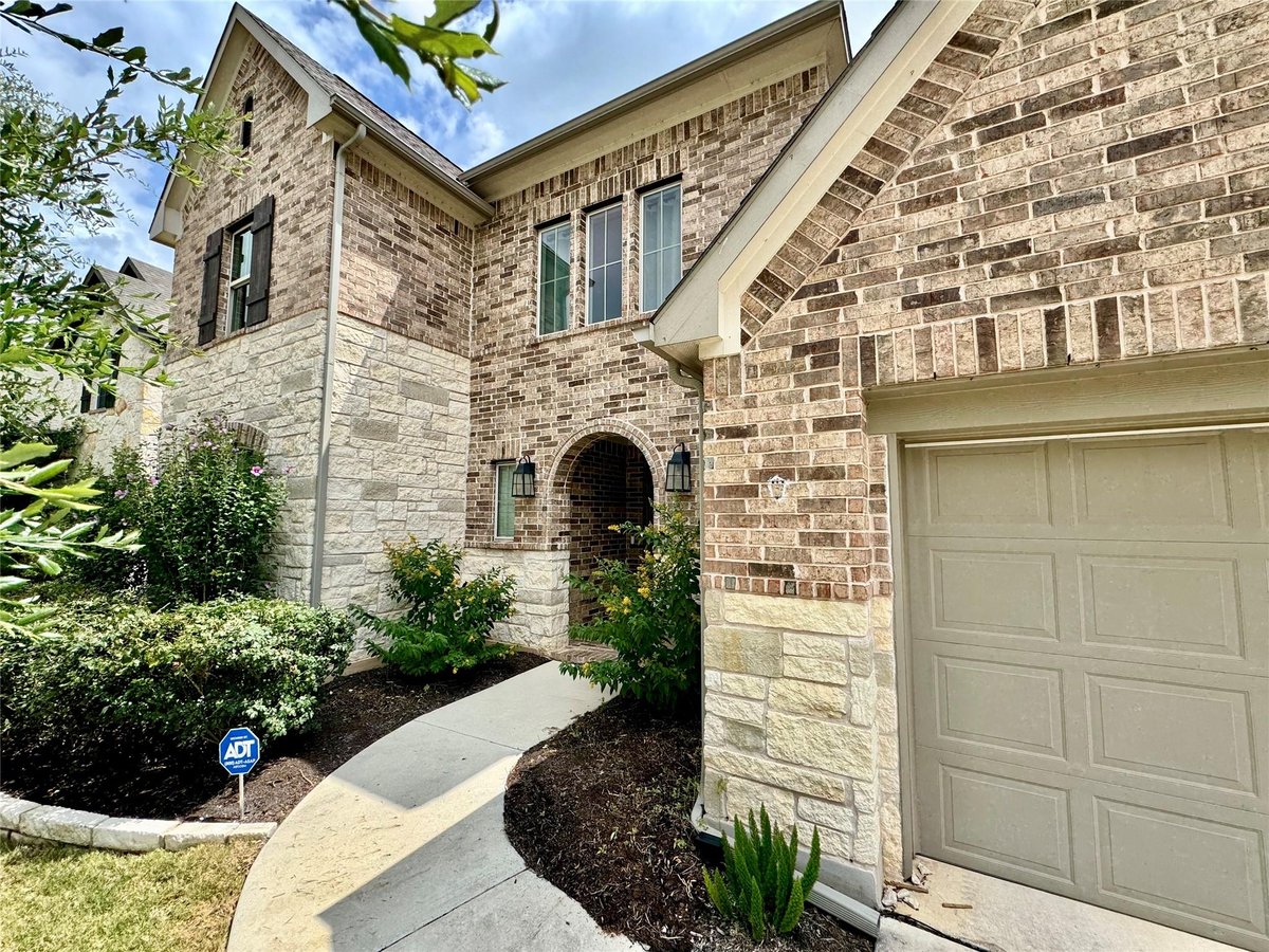 View 2148 Ambling TRL in Oaks at San Gabriel 2148 Ambling TRL - front exterior - Luxury home in Oaks at San Gabriel, Georgetown, TX