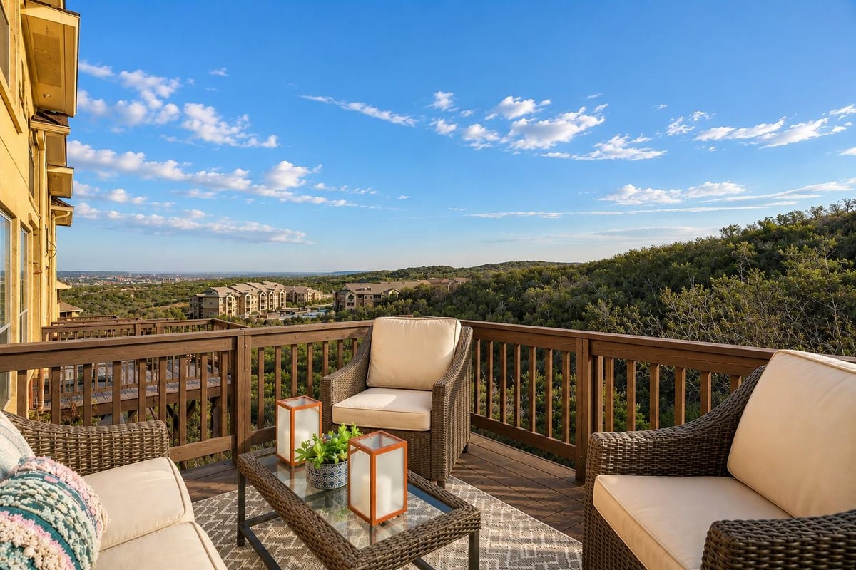 View 216 Sunrise Ridge CV in Enclave At Alta Vista 216 Sunrise Ridge CV - front exterior - Luxury home in Enclave At Alta Vista, Austin, TX