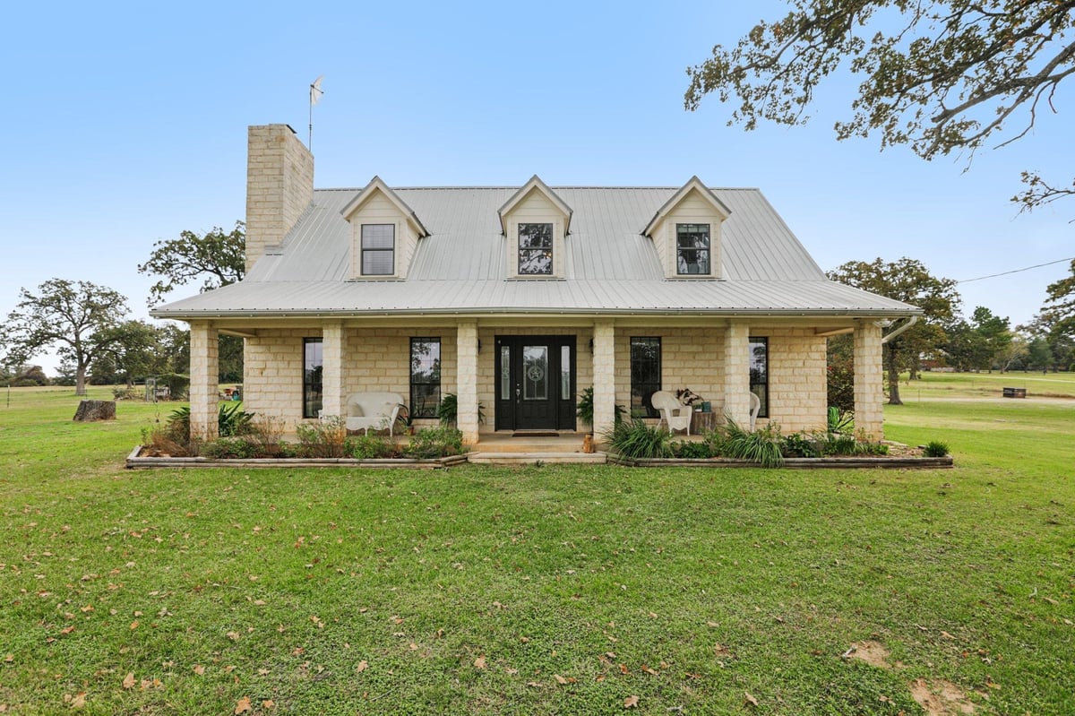 View 2160 County Road 305 in None 2160 County Road 305 - front exterior - Luxury home in None, Rockdale, TX