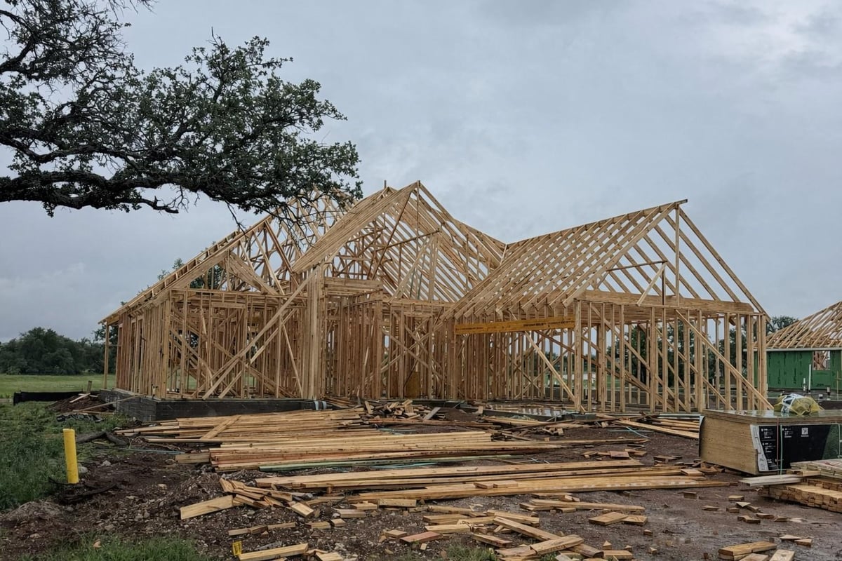 View 217 Firethorn Rd in Gregg Ranch/Marble Falls Ph 2 217 Firethorn Rd - front exterior - Luxury home in Gregg Ranch/Marble Falls Ph 2, Marble Falls, TX