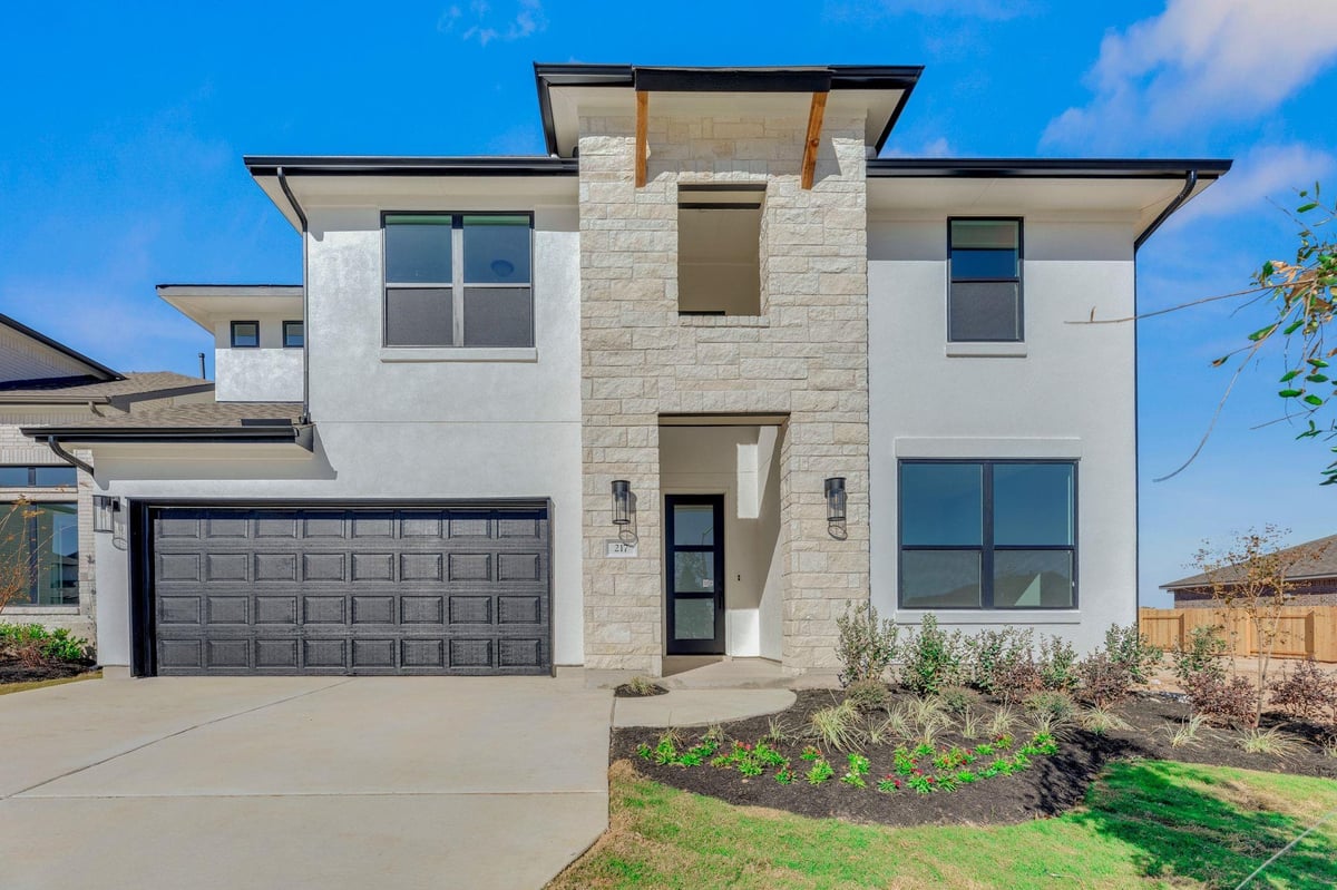 View 217 Horsemint Ln in Nolina 217 Horsemint Ln - front exterior - Luxury home in Nolina, Georgetown, TX