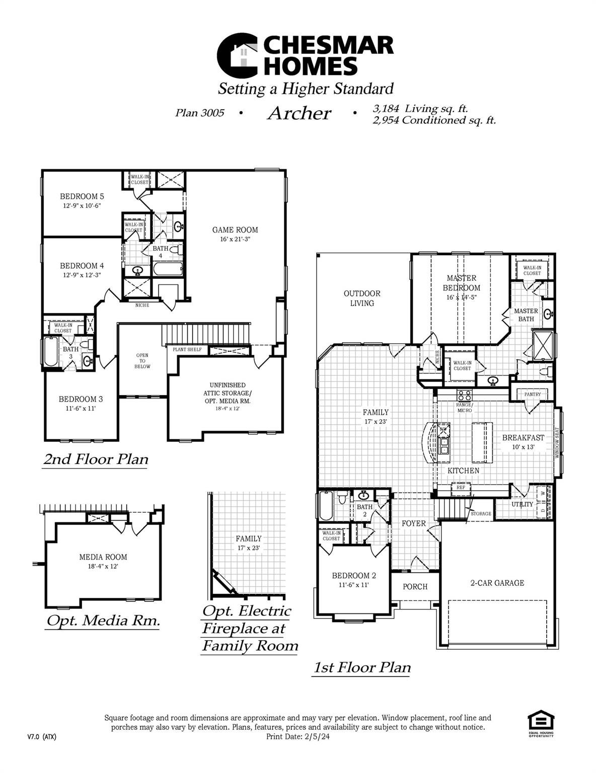 Living area at 217 Montecido Dr - 5 bed 4 bath home