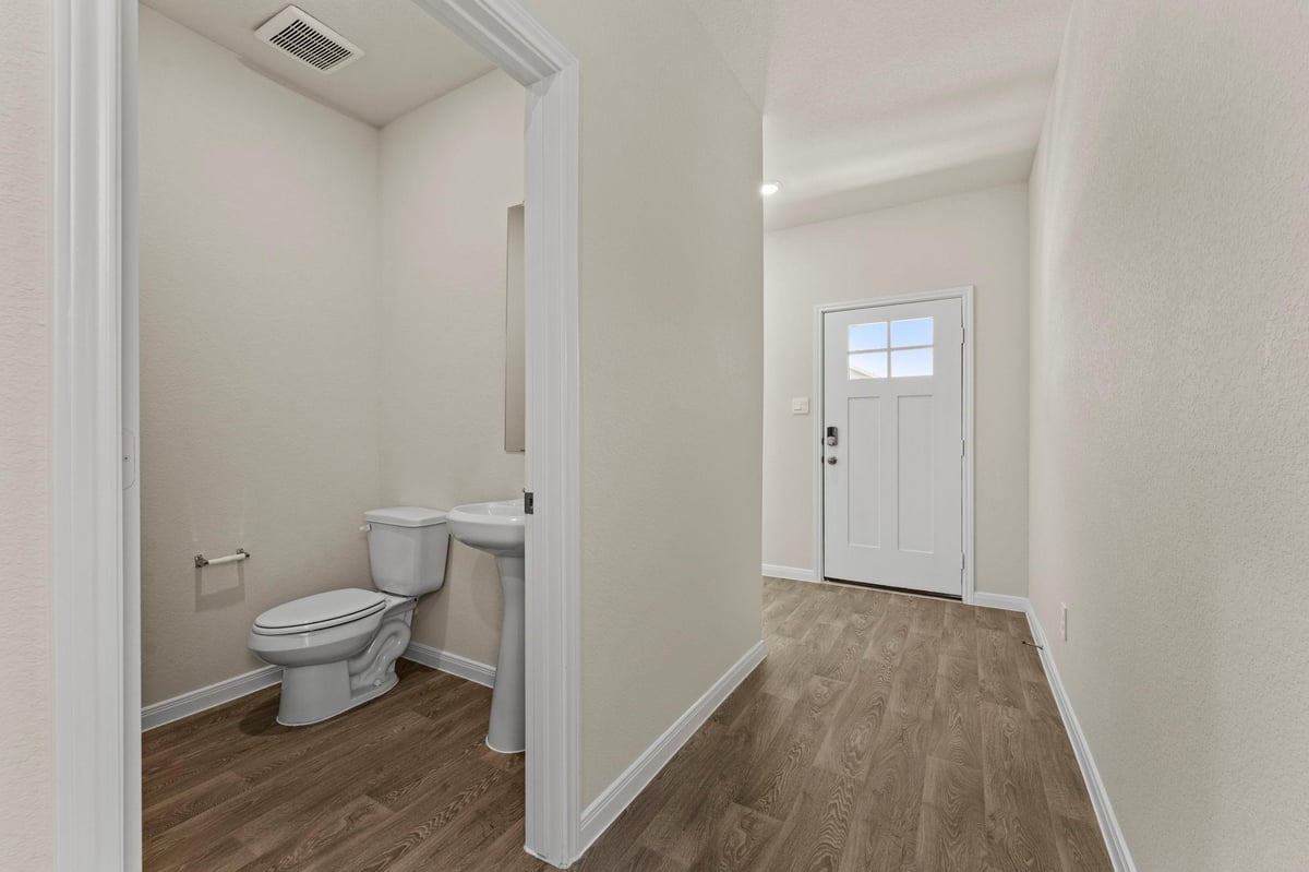 Primary bedroom at 217 New Albany Ln - 3 bed 2 bath home