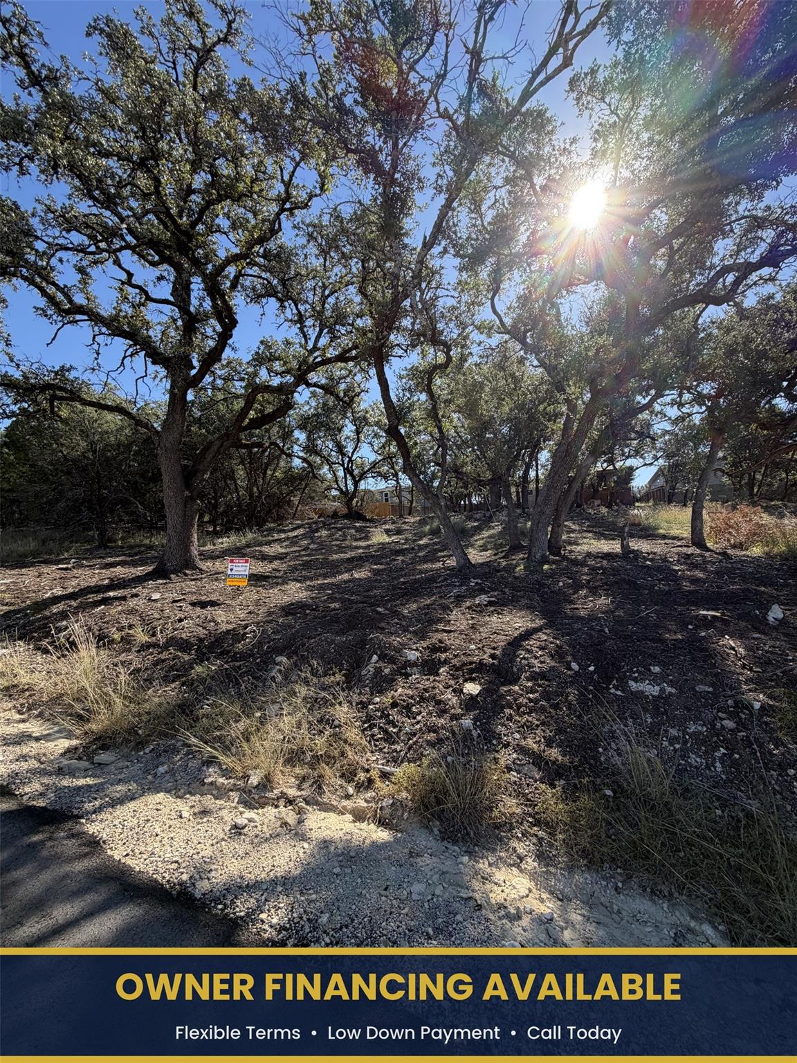 View 21801 McAllister Cir in Highland Lake Estates Sec 29 21801 McAllister Cir - front exterior - Luxury lot in Highland Lake Estates Sec 29, Lago Vista, TX