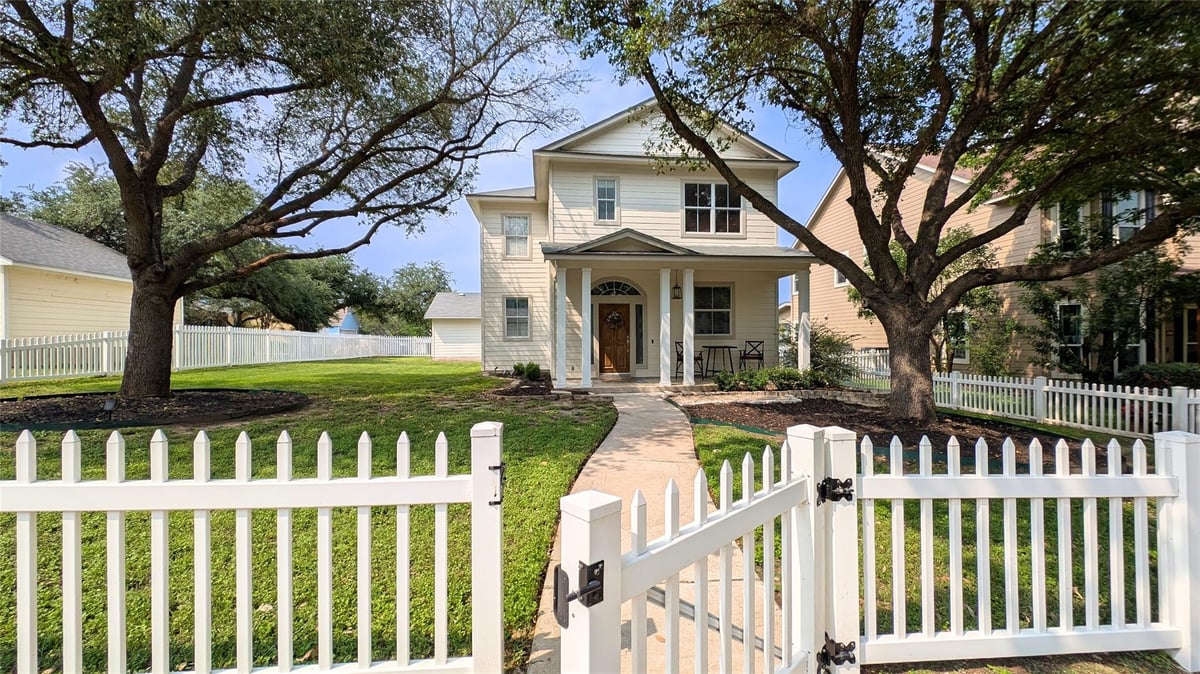 View 219 Witte Rd in Plum Creek 219 Witte Rd - front exterior - Luxury home in Plum Creek, Kyle, TX