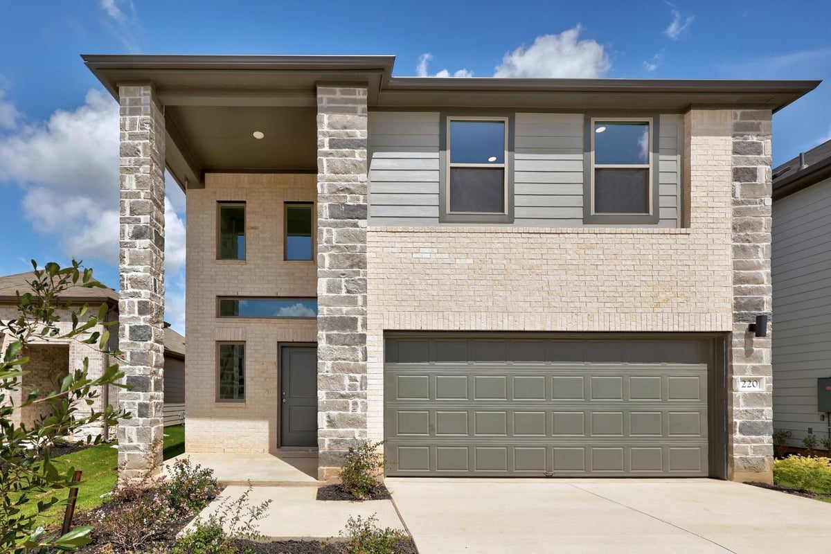 View 220 Hornet ST in Trinity Ranch 220 Hornet ST - front exterior - Luxury home in Trinity Ranch, Elgin, TX